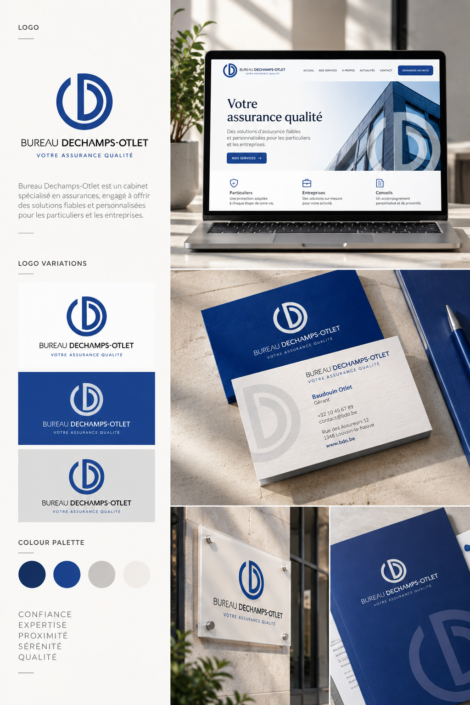BUREAU DECHAMPS-OTLET BUREAU DECHAMPS-OTLET brand identity and visual design